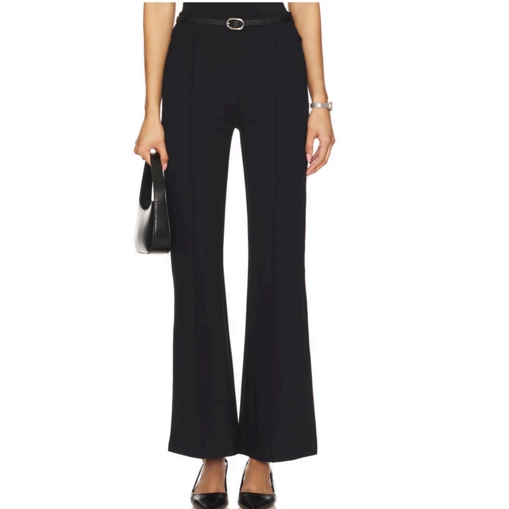 SPANX Hi Rise Flare Perfect Pant Classic Black Size XL NWT